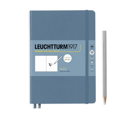 LEUCHTTURM1917 Sketchbook - 150g/m² Paper Plain: Square / Black