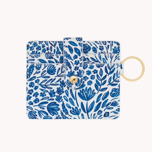 Wallet; Porcelain Floral By Elyse Breanne Design