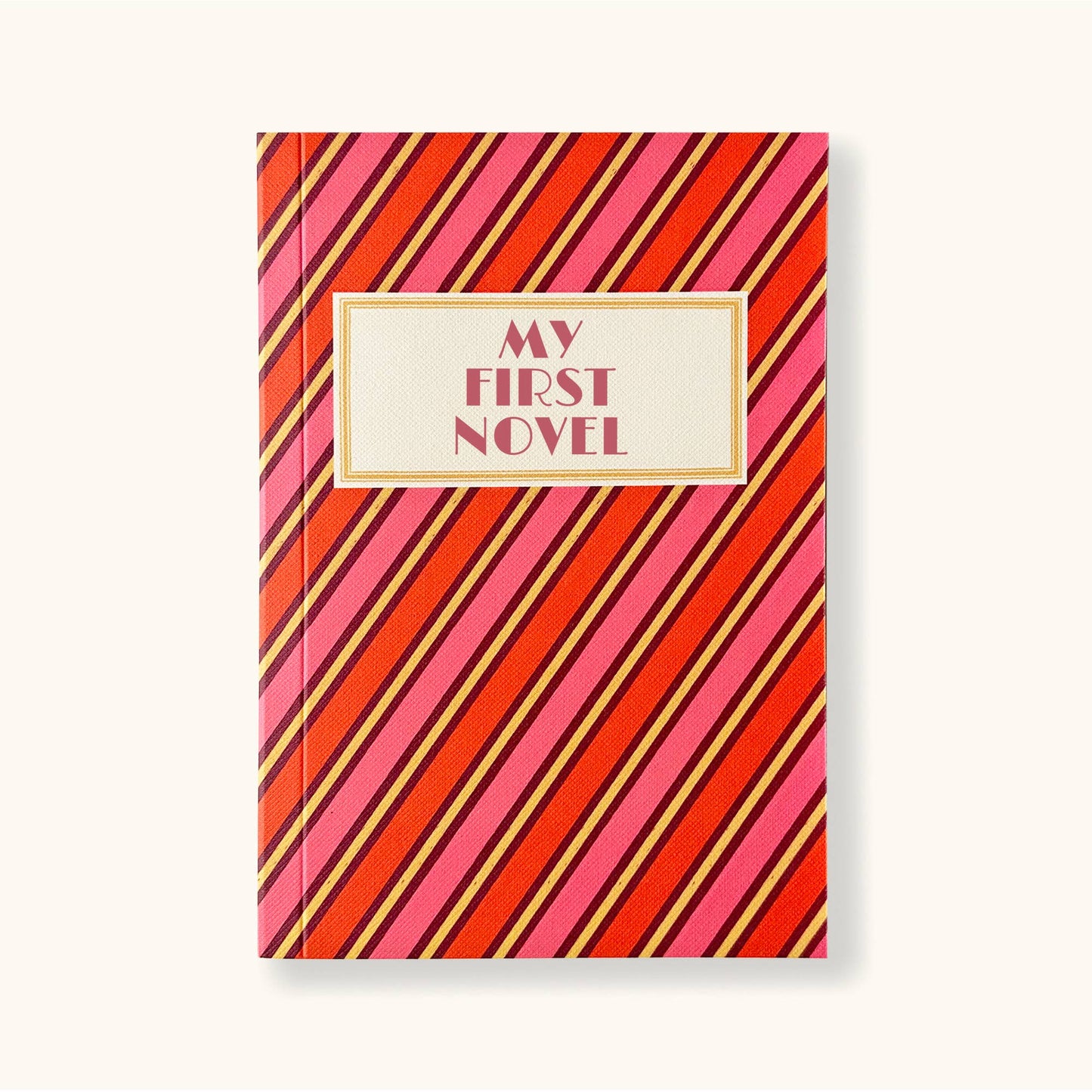 Notebook; My First Novel (in Stripes) By Sukie