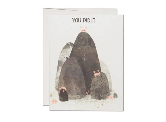 Congratulations Card; Crabs, You Did It