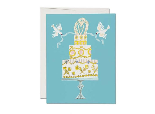 Wedding Card; Love Cake
