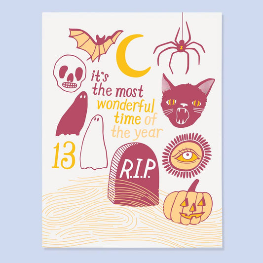 Halloween Card; Halloween Time