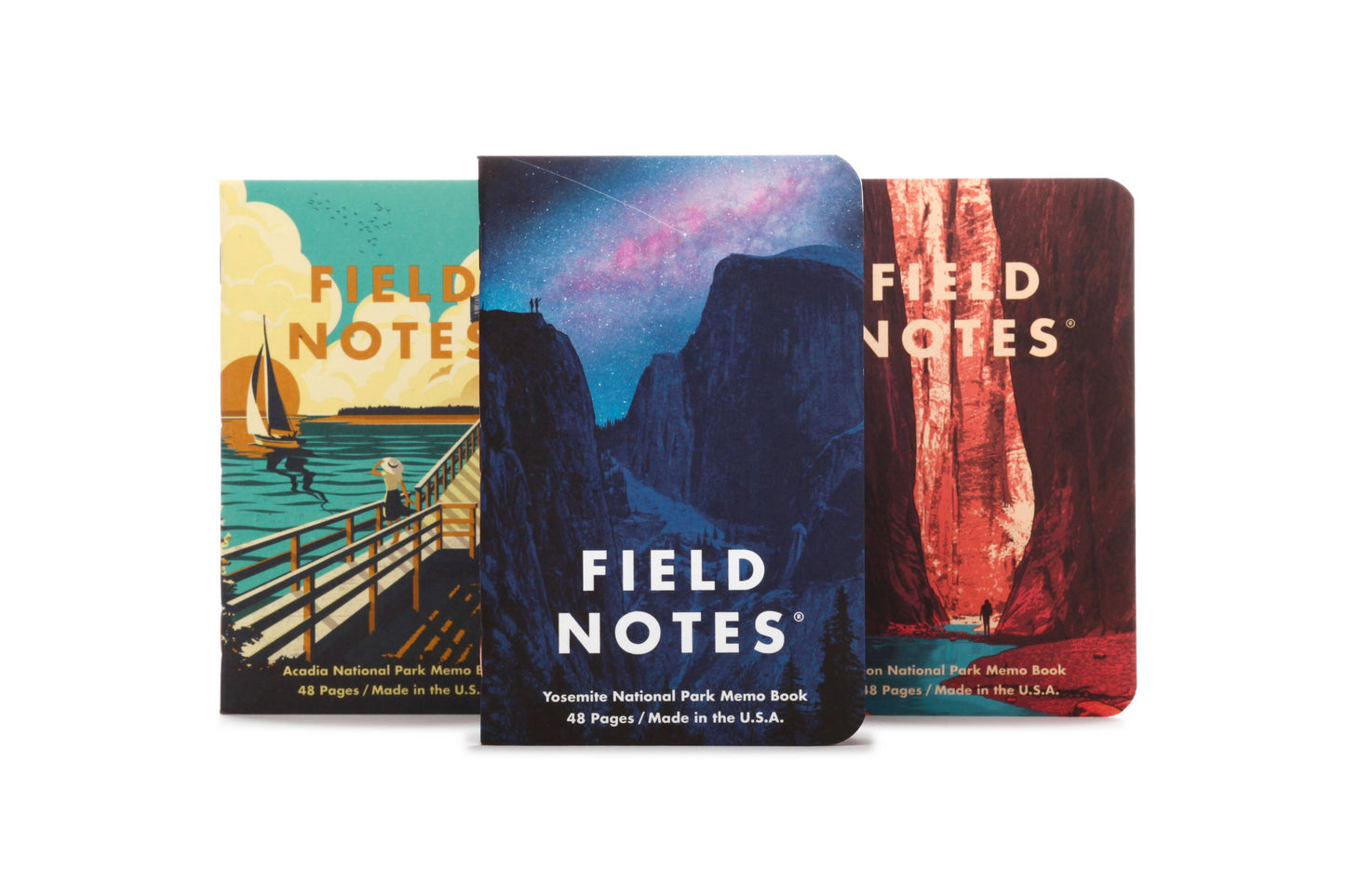 Field Notes National Parks Notebooks; Series A (3 Pack)