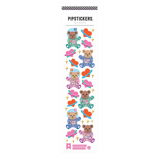 Pipsticks Sticker Sheet; Suited For Adventure