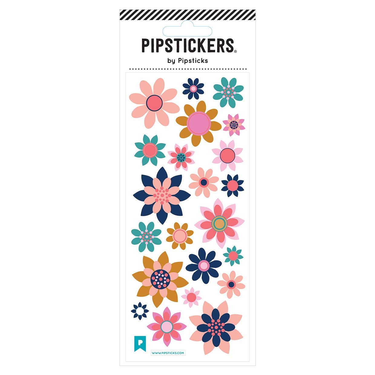 Pipsticks Sticker Sheet; Bonny Blossoms