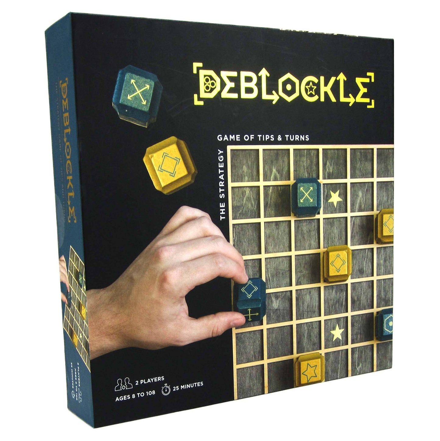 Project Genius; Deblockle (Two Player Strategy Game)