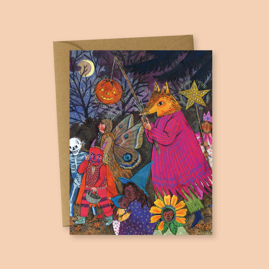 Greeting Card Set; Halloween Parade (6 Pack)