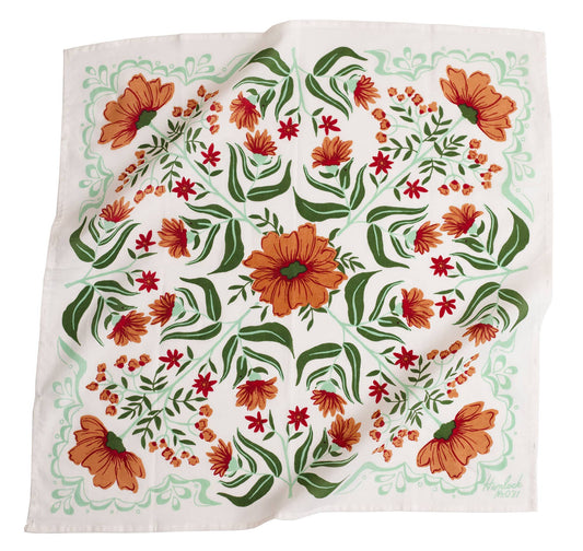 Bandana; No. 031 Flora (100% Premium Cotton)