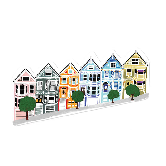 Vinyl Sticker; Painted Ladies