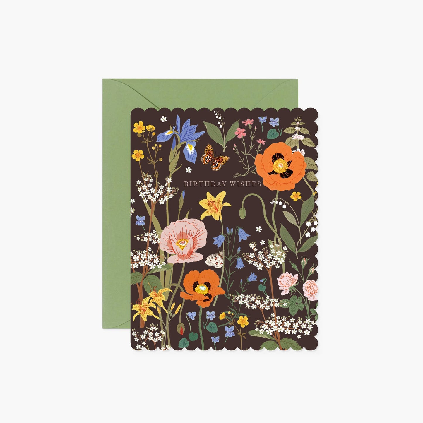 Birthday Card; Wild Flowers Field By Botanica Paper Co.