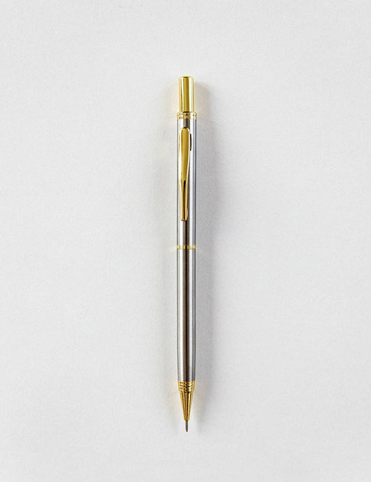 Luxury Mechanical Pencil (Gold & Silver Metal, Refillable)