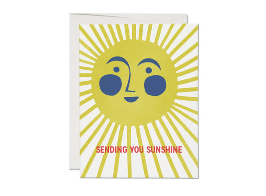 Encouragement Card; Big Sunshine