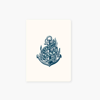 Pocket Journal; Strong and Salty Anchor (48 Pages) By 2021 Co.