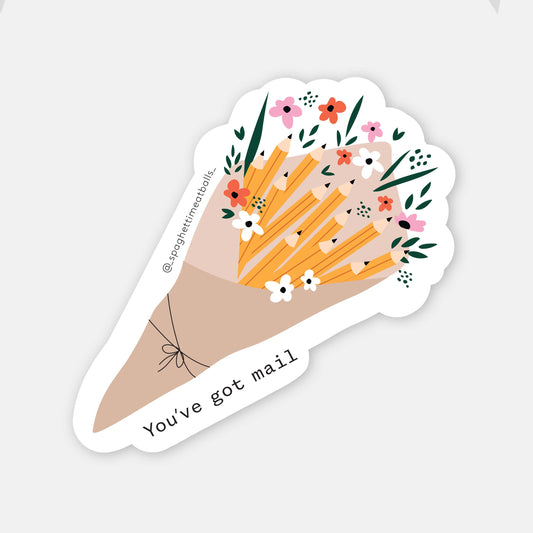 Vinyl Sticker; You've Got Mail