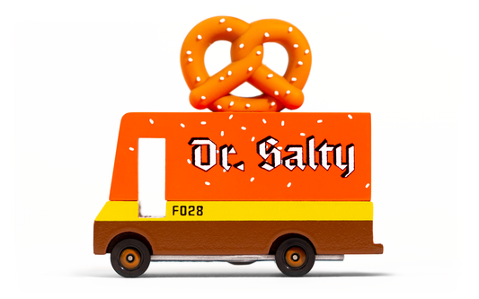 Candylab Pretzel Van (Wooden Diecast Toy)