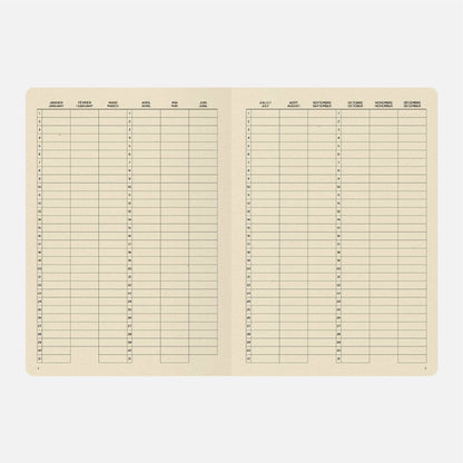 Notebook A5; Admin Grid