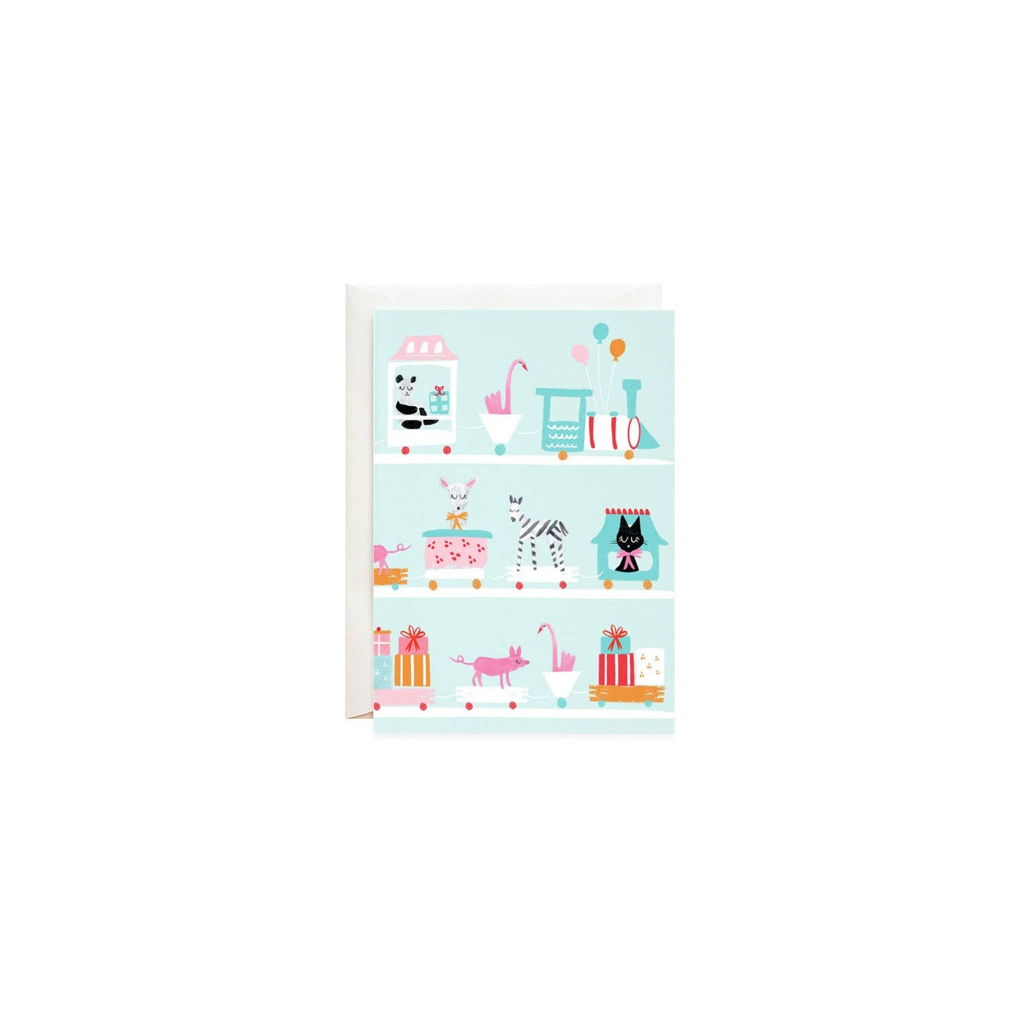 Petite Card; Choo Choo Train By Mr. Boddington's Studio
