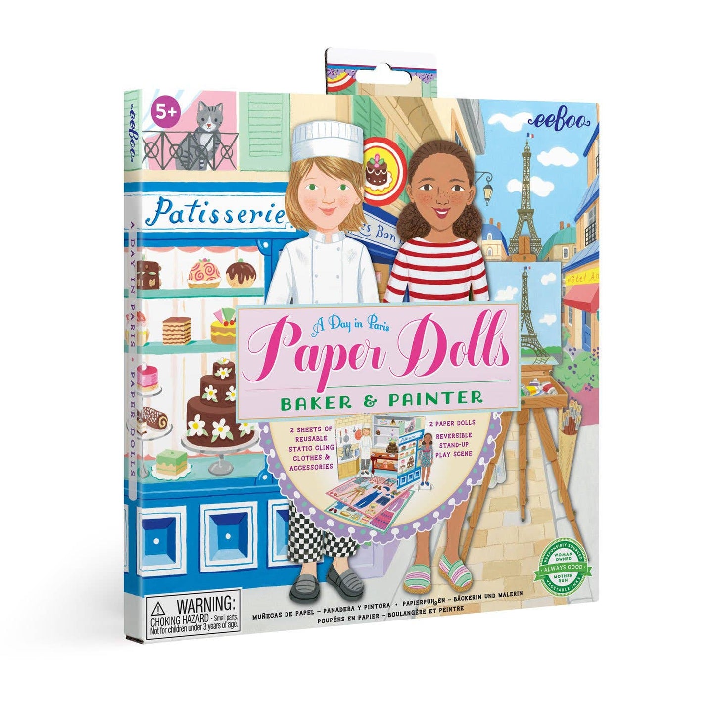 Eeboo Paper Dolls; A Day in Paris