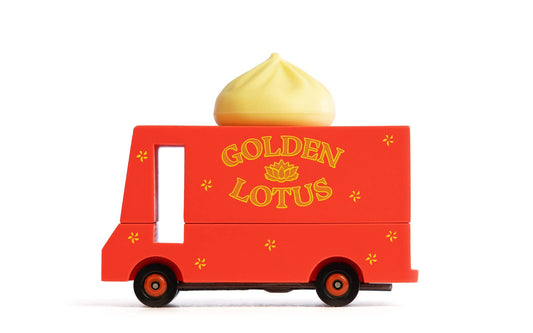 CandyLab Dumpling Van (Wooden Diecast Toy)