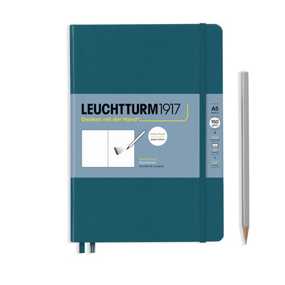LEUCHTTURM1917 Sketchbook - 150g/m² Paper Plain: Square / Black