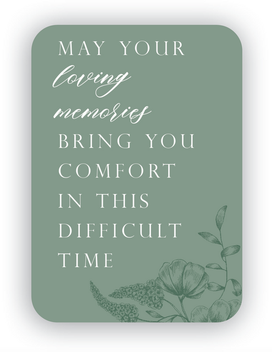 Mini Card; Loving Memories (With Envelope)
