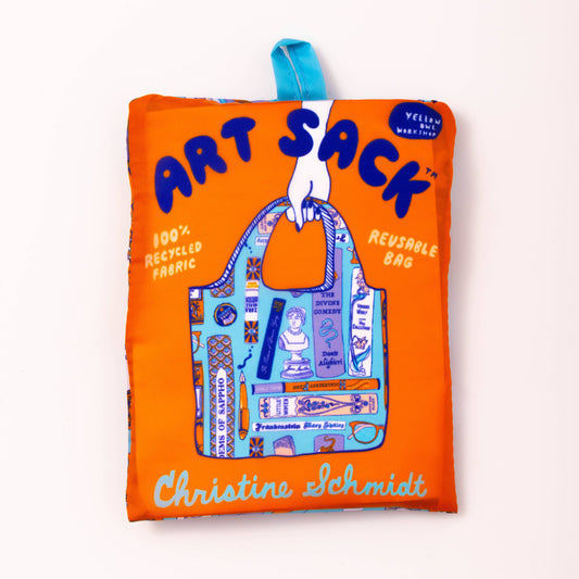Art Sack; Bibliophile Tote (Reusable, Eco-Friendly)