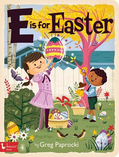 Alphabet Board Book; E is for Easter
