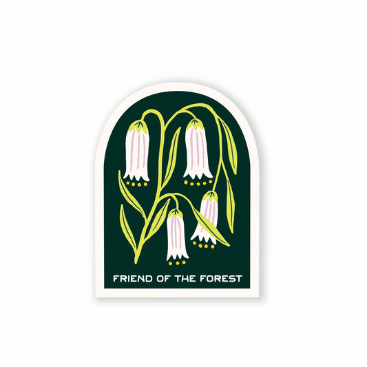 Vinyl Sticker; Friend of the Forest By Antiquaria