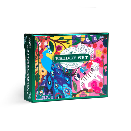 Bridge 2-Deck Card Set - Monika's Peacocks
